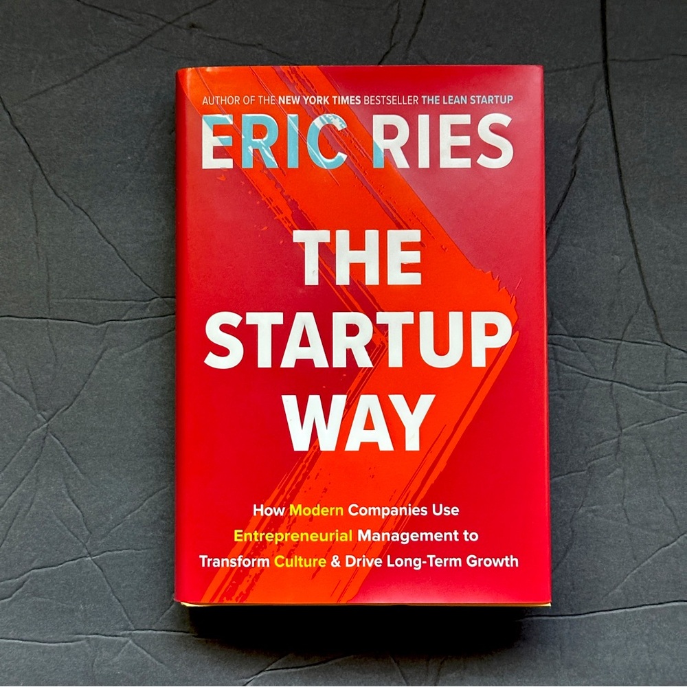 The Startup Way by Eric Ries | Business, Management | Hardcover Book